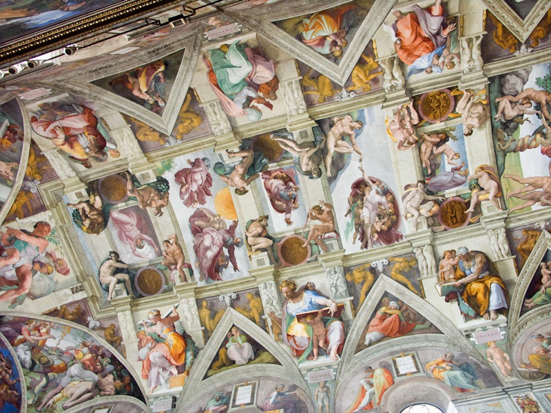 A project backed with European funding will see the Vatican's Sistine Chapel transformed with solid-state lighting next year. The low-impact lamps are designed to both show off Michaelangelo's fresco to greater effect and minimize any light damage by using a customized spectral output. Credit: Wikimedia Commons.
