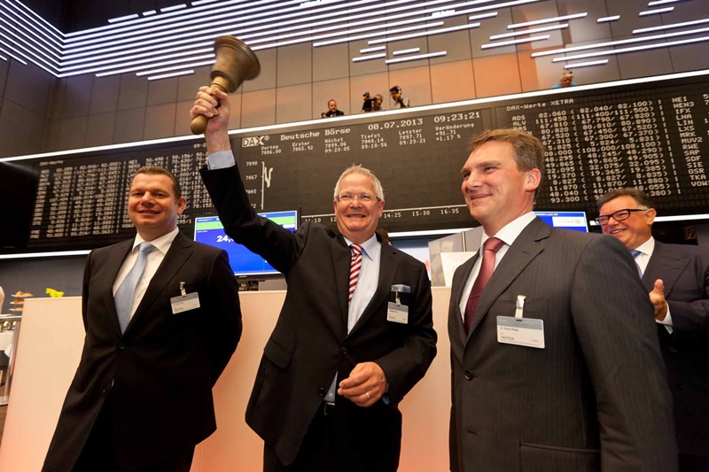 Osram's listing on the German stock exchanges in July 2013 saw it separate from former parent company Siemens. Since then, says the Osram executive team, the freedom has made decision-making faster and seen the company foster a more entrepreneurial spirit. Credit: Osram.