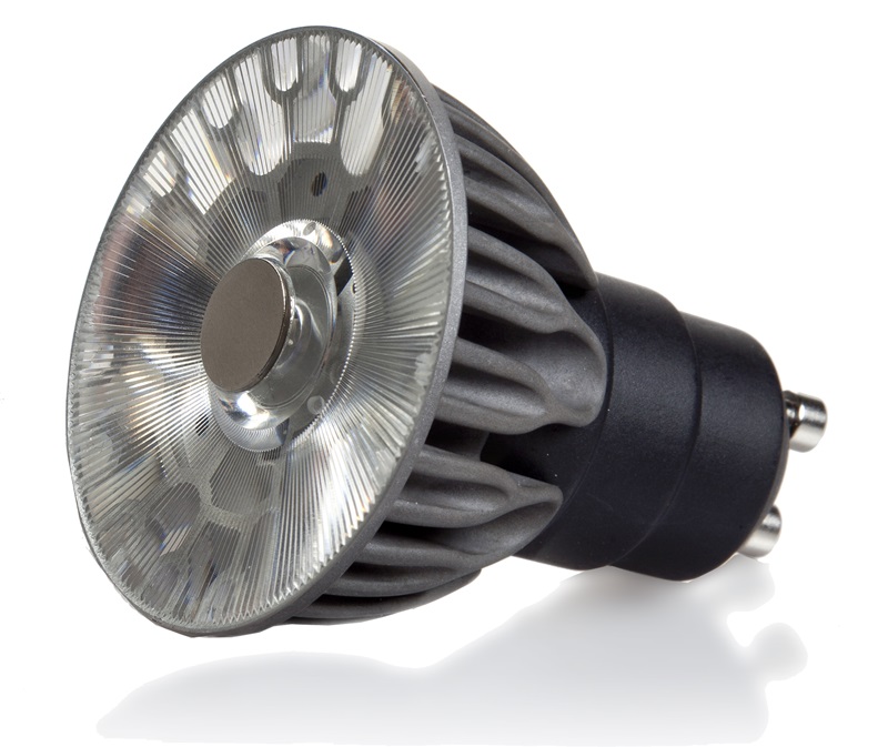 Launched in October 2013, Soraa's MR16 GU10 LED lamps are designed as replacements for the popular but power-hungry  halogen bulbs. The high color rendering index of the 