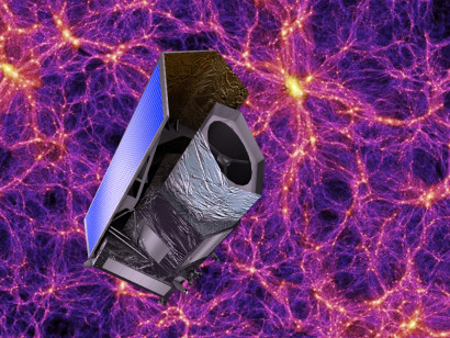 Galaxy quest: Artist's impression of the proposed Euclid satellite. Image: ESA (copyright).