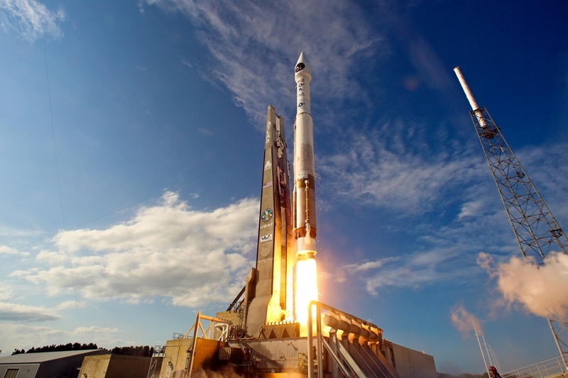 Future rocket launches like this one from Cape Canaveral earlier this year could use mission-critical components fabricated by selective laser melting. Credit: United Launch Alliance.