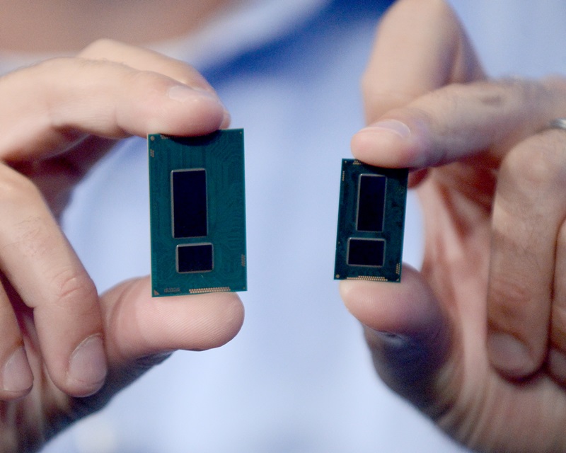 Intel's latest microprocessor logic chips are based on 