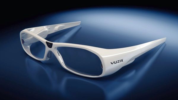 Using waveguides rather than projection units allows smart glasses to be more convenient to wear, and potentially provides improved picture quality. Credit: Vuzix.