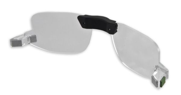 The waveguides and compact light engine should allow the smart glass platform to be accommodated more easily into conventionally styled frames. Credit: Vuzix.