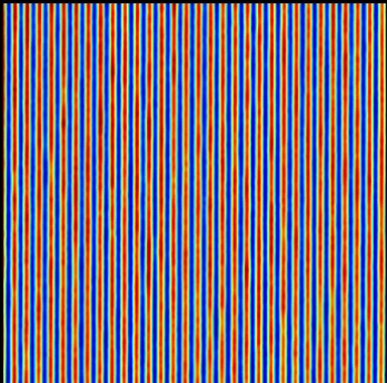 ...but the first aerial images taken on 64nm photomask structures by the AIMS kit. The feature size corresponds to 16nm at the wafer level. Credit: Zeiss.