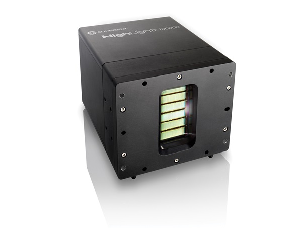 Coherent's 10kW direct diode laser, launched in March, is suited to laser cladding applications and the company believes that changes to environmental regulations covering metal plating could see demand for the approach grow in China. Credit: Coherent.