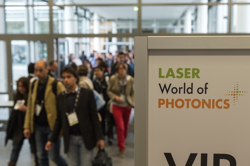 The LASER World of Photonics trade show is set to be bigger than ever in 2015, as organizers add a fifth hall to the exhibition floor. Attendees are advised to bring their most comfortable shoes to Munich. Credit: Messe M&uuml;nchen. 