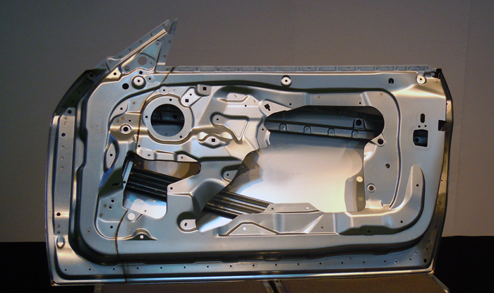 BMW is employing Scanlab and Blackbird's laser welding technology in its Mini doors. Photo: Matthew Peach.