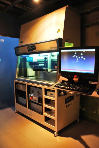 ModuLab, the prototype system developed by Poietis as the first demonstration of its technology and still going strong. Credit: Poietis/INSERM.
