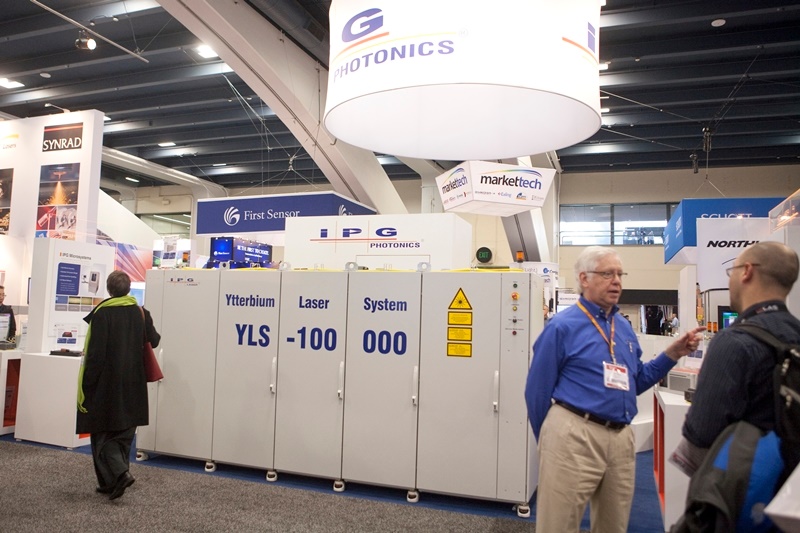 After a slow start to 2016, IPG has reported a strong rebound in sales and orders, partly thanks to the Japanese machine tool industry emerging from a two-year slump. New production lines to make electric vehicles, additive manufacturing of metals and digital cinema are likely to provide a further boost to sales in 2017. Photo: SPIE.