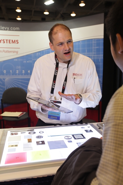 II-VI at SPIE's Photonics West show earlier this year. Following the latest acquisitions, the company now employs around 9000 staff, working across a huge portfolio of optics and photonics products ranging from color filters (seen here) to infrared optics for high-power carbon dioxide lasers, VCSELs and other semiconductor lasers. Photo: Bay Area Event Photography/Doug Cody.