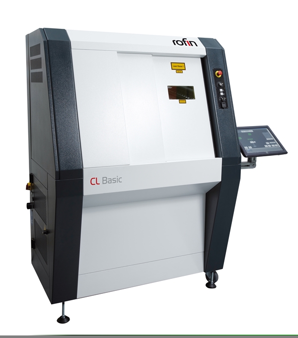 At the LASYS trade show taking place in Stuttgart later this month, Rofin will show off this CombiLine Basic laser workstation, among several other exhibits. CEO Thomas Merk says that the firm expects to receive the first multi-unit orders for its ultrashort-pulsed laser system aimed at brittle materials processing in the near future. Photo: Rofin-Sinar.