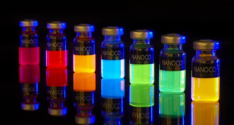 While the pro's and con's of cadmium-based and cadmium-free quantum dots are still being debated, Nanoco has just signed a non-exclusive agreement to supply its red and green emitters to Wah Hong Industrial for optical film applications in displays. Photo: Nanoco Group.