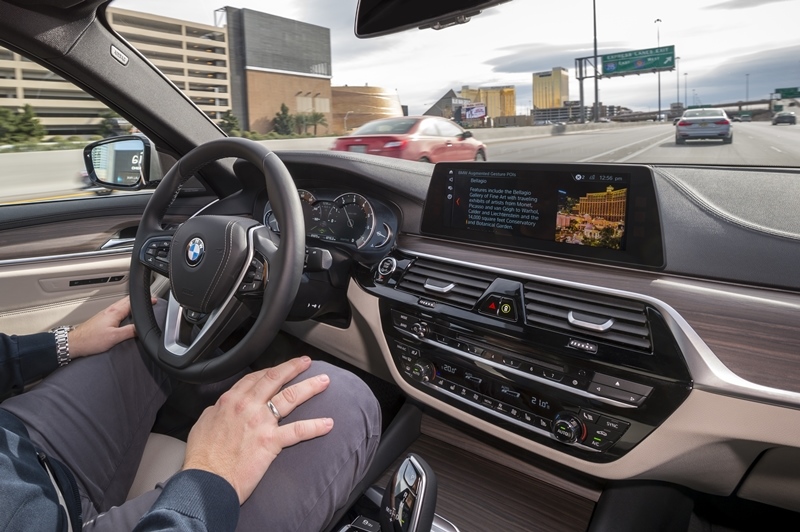 By combining multiple sensor technologies into a single, optics-based system (NB: not shown in this image), Guardian Optical Technologies reckons it can monitor the heartbeat of everybody inside a car, while simultaneously saving the manufacturer money in component costs. Photo: BMW.