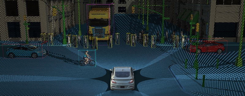 AEye is the latest in a slew of start-up companies to receive heavy venture backing to develop lidar technology for the nascent autonomous vehicle market. Like rival Luminar, its approach is based around 1550nm laser diode sources. Image: AEye via Businesswire.