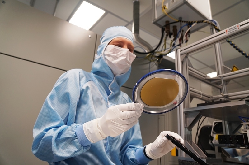 Philips is continuing to expand VCSEL production at its Ulm, Germany, facility. Having doubled capacity at the start of 2018, most of the one billion devices it has now shipped were made within the past two years. Another doubling of VCSEL capacity should be complete within 18 months, as the technology proliferates in smart phone sensing applications. Photo: Philips Photonics.