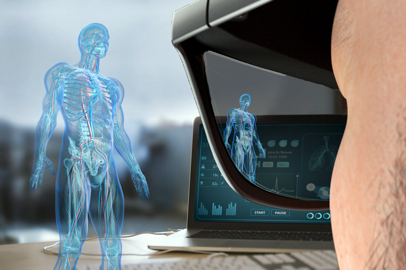 Waveguides are a key optical component for creating AR wearables and smartglasses. Image: Wave Optics.