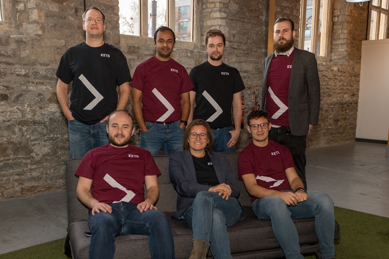 KETS Quantum Security was spun out of the University of Bristol's Quantum Engineering Technology Labs by researchers Philip Sibson, Jake Kennard, and Chris Erven in 2016, after winning the Bristol SETSquared New Enterprise Award a year earlier. Photo: KETS Quantum Security.
