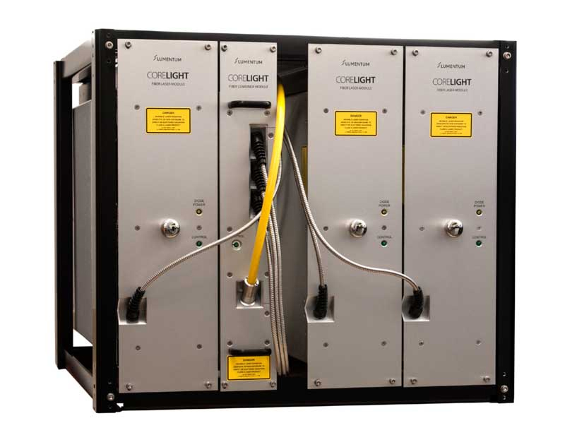 Core products: Lumentum's 1080nm, 6.3kW Corelight series CW fiber laser engines. Image: Lumentum.