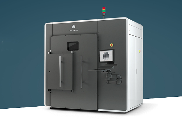 The ProX DMP 320 high-performance metal additive manufacturing system is a heavy duty alternative to traditional metal manufacturing processes. Image 3D systems.