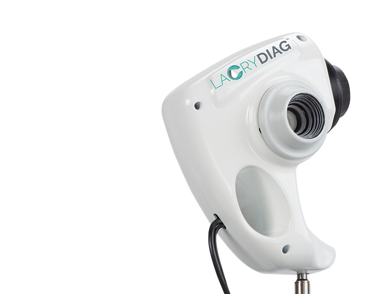 LacryDiag has been developed to rapidly diagnose the exact nature of dry eye in individual patients. Credit: Quantel Medical.
