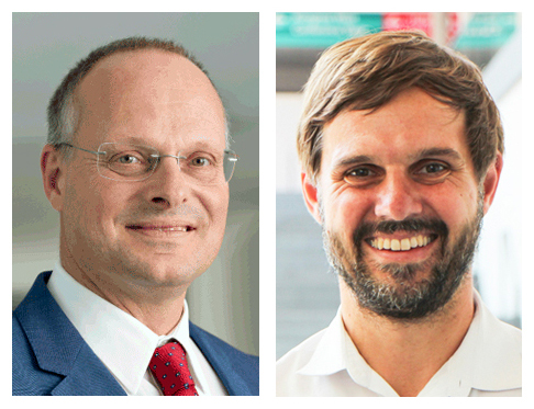 Visionaries: Olaf Munkelt (VDMA and MVTec) and Florian Niethammer (VISION).