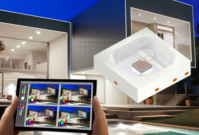 Osram OS Synios S 2222 range of LEDs is suitable for architectural lighting.