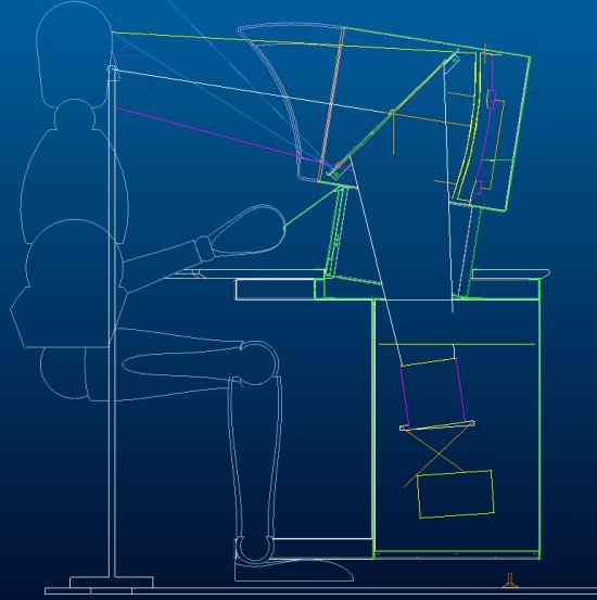 Schematic of Iris-3d's projection approach