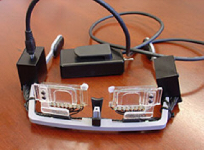 Prototype liquid-crystal glasses