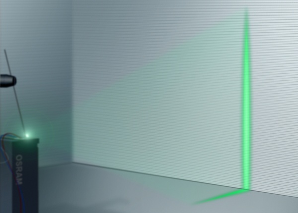 Osram green laser projector