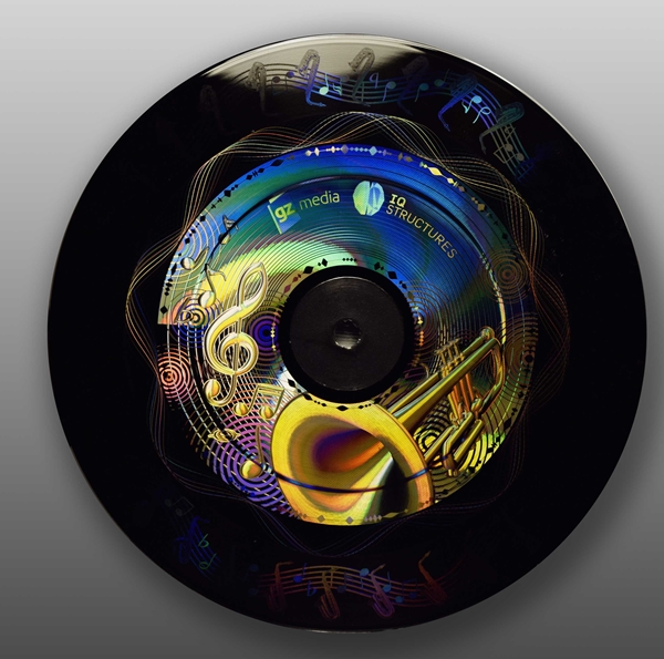 In the groove: holographic vinyl
