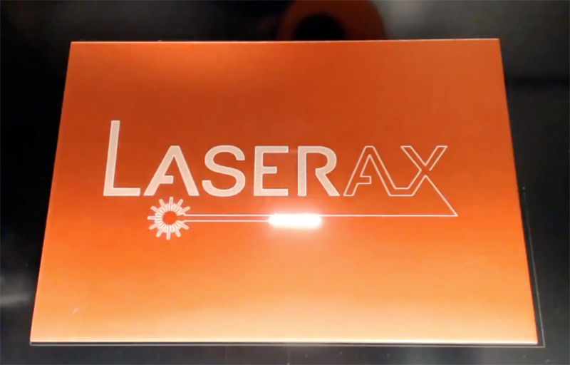 Laserax developed a laser-based technique for shotblast-resistant marking.