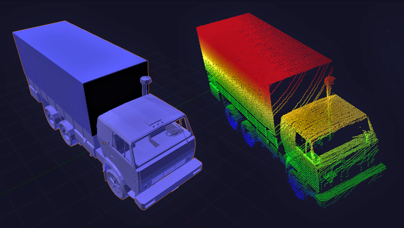 Red lorry, yellow lorry: lidar system watches the traffic. 