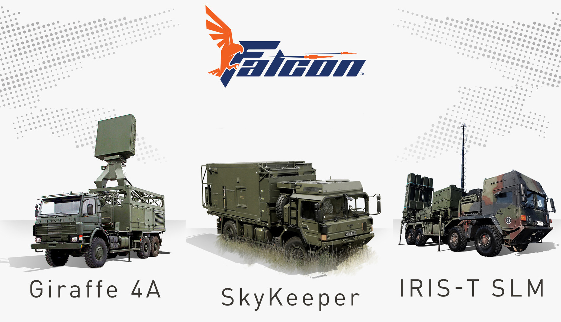 Infra-ready: the new Falcon air defense weapon system.