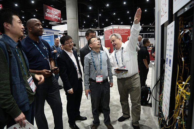 OFC 2019 highlights included interoperability demos.