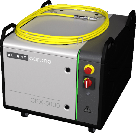 Multi-kilowatt for industry: nLIGHT's Corona CFX-5000.