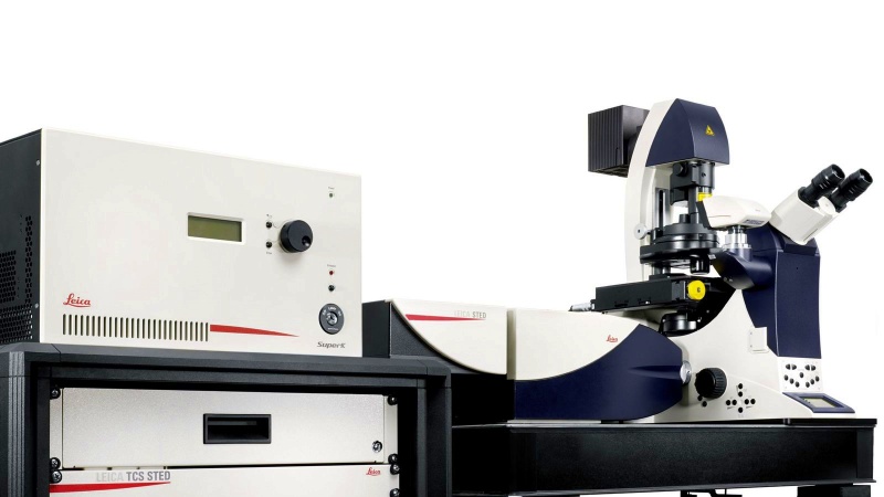Leica Microsystems’ TCS SP8 STED 3X STED Microscope.