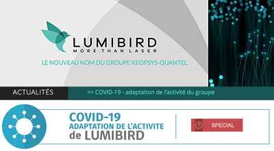 Lumibird has suspended its financial 2020 guidance.