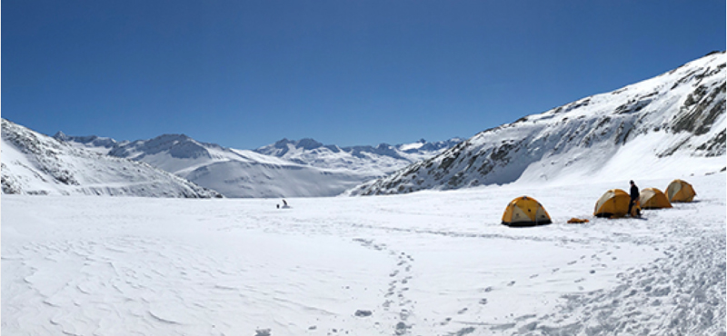 Ice work: Monitoring the Rhone Glacier with a network of optical fibers. 