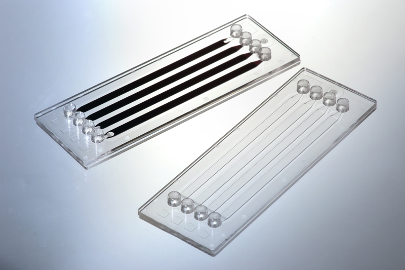 A thulium fiber laser achieves the welding of microfluidic components.