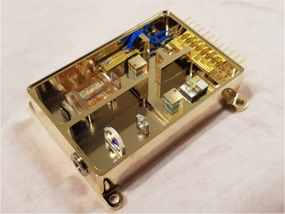 Photonics integrated device developed by a previous CAP-led collaboration.