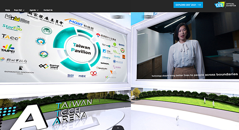 TTA presented a range of Taiwan's latest technologies at the digital CES.