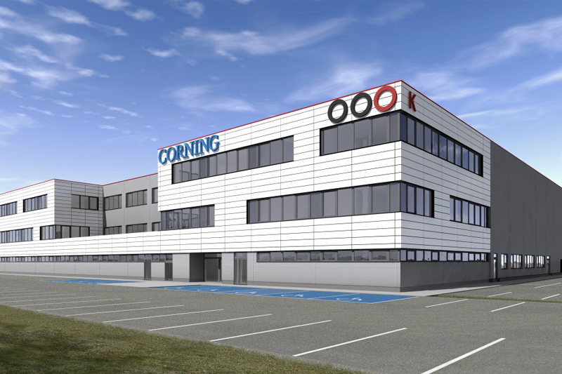Corning's new facility will be one of the largest fiber makers in the EU.