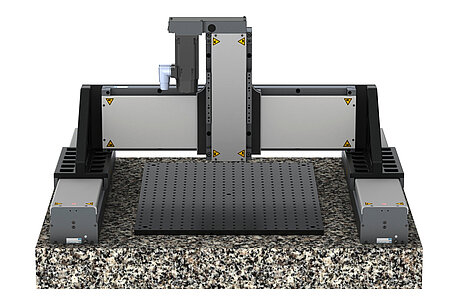  PI’s new linear stages can be combined to gantries.