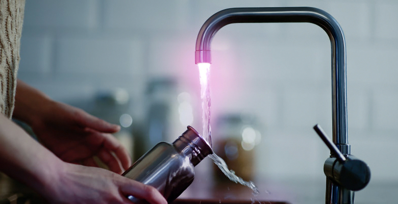 ams Osram develops disinfection methods to purify water with UV light.