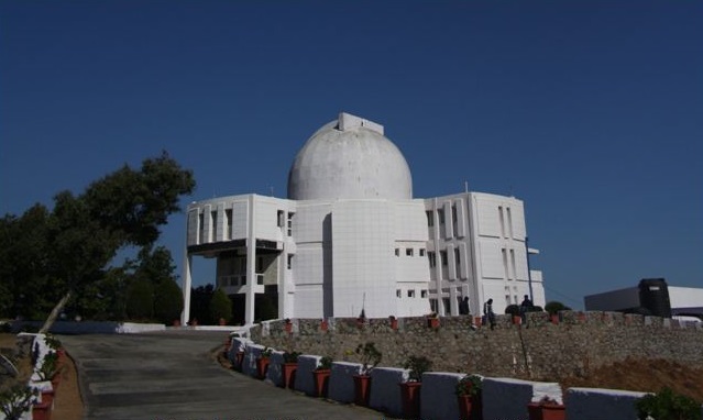 First light for Mount Abu 2.5m telescope, Rajasthan, India.