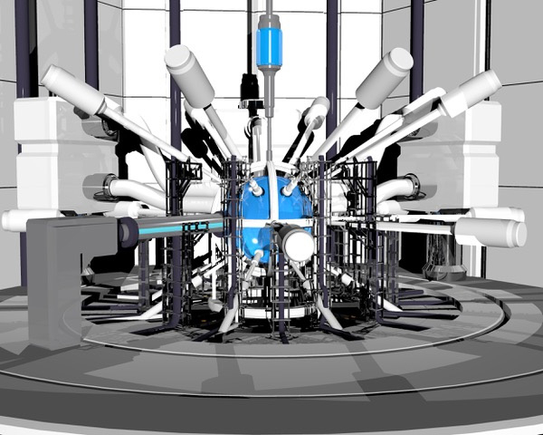 Conceptual design of the commercial laser fusion reactor. 