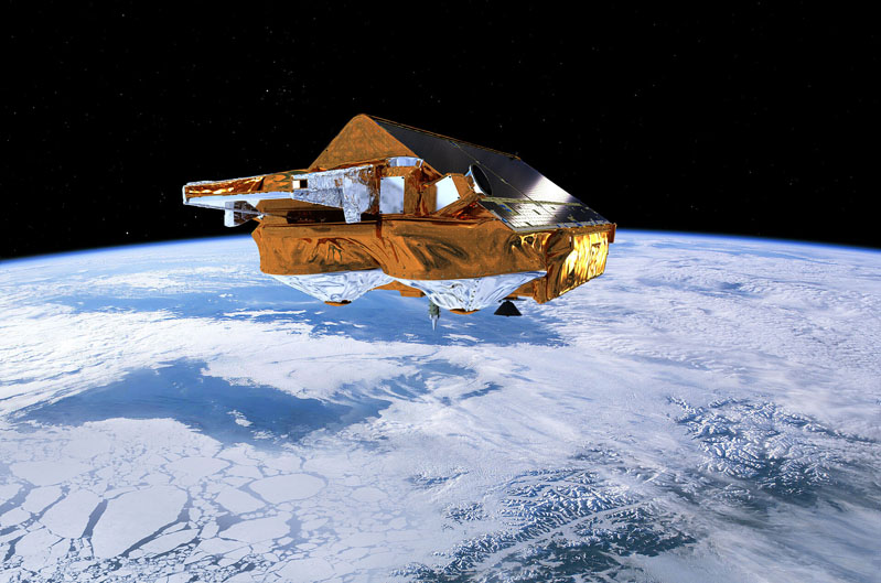 Ice work: ESA’s Earth Explorer CryoSat mission.