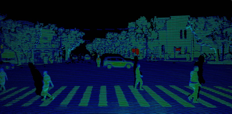AT128 point cloud