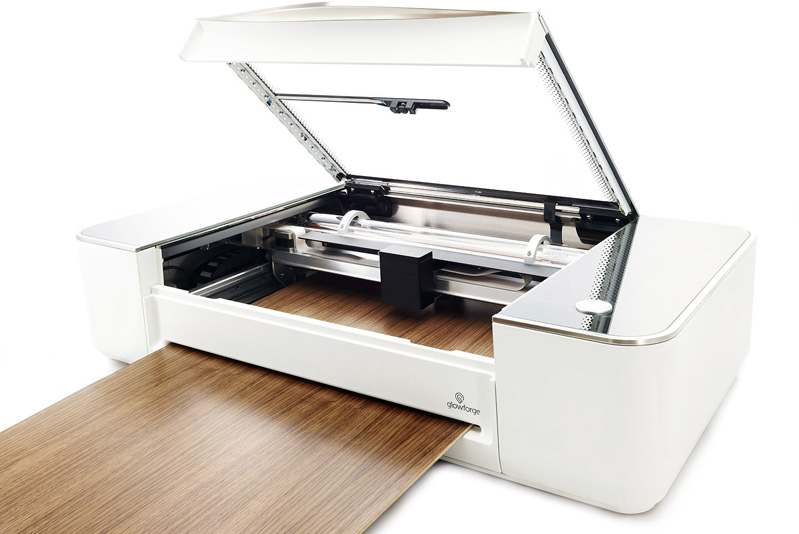 Make with it what you will: Glowforge's Pro 3D Laser Printer.